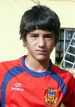Gonzalo Reyes, categoría 96, goleador de la sexta.